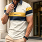 🔥 50% RABATT! 👔 Herren Kurzarmhemd mit Colorblock-Design ✨ Lässig, Atmungsaktiv & Perfekt für Sommer und Freizeit