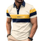 🔥 50% RABATT! 👔 Herren Kurzarmhemd mit Colorblock-Design ✨ Lässig, Atmungsaktiv & Perfekt für Sommer und Freizeit