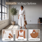 🎉 LIMITED TIME 50% OFF! 🌸 Women Summer Casual Smocked Waist Loose Fit Split Palazzo Pants – Airy Movement & Graceful Drape ☀️