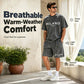 👕🩳 Herren Lässiges T-Shirt & Shorts-Set – 50% RABATT! Entspannte Passform, atmungsaktiv, perfekt für Sommertage & Entspannung. 🔥☀️
