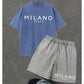 👕🩳 Herren Lässiges T-Shirt & Shorts-Set – 50% RABATT! Entspannte Passform, atmungsaktiv, perfekt für Sommertage & Entspannung. 🔥☀️