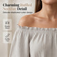 Damen Off-Shoulder Maxi-Kleid mit Taillengürtel 🌸 Freie Schultern, Tailliert – Eine Romantische Silhouette für Sonnige Tage ✨