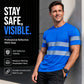 Men's High Visibility Reflective Safety Work Top
