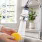 🚿✨3-Gang-Wasserhahnfilter mit Spritzschutz und Universalgelenk