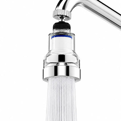🚿✨3-Gang-Wasserhahnfilter mit Spritzschutz und Universalgelenk