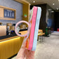 📱Handyhülle mit 360°-drehbarem Ringständer im Color-Block-Design
