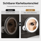 🪞10-fach vergrößernder Schminkspiegel mit LED-Licht und Saugnapf💄