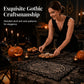🎃NUR FÜR BEGRENZTE ZEIT: 50 % RABATT! ⏰Gruseliges Halloween-Muster – Set aus Tischdecke und Platzsets