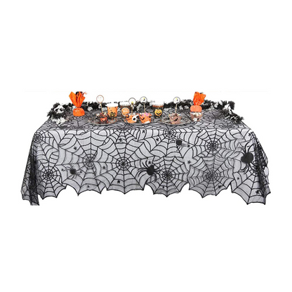 🎃NUR FÜR BEGRENZTE ZEIT: 50 % RABATT! ⏰Gruseliges Halloween-Muster – Set aus Tischdecke und Platzsets