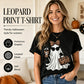 Damen Lässiges Bedrucktes Kurzarm T-Shirt