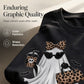 Damen Lässiges Bedrucktes Kurzarm T-Shirt