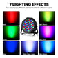 🌈Sound-aktivierter PAR-Scheinwerfer – musikgesteuert, RGB, DMX, für Bühne & Party