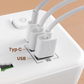 [Praktisches Geschenk] Anschlusssteckdose mit Typ-C-Ladestecker