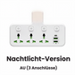 [Praktisches Geschenk] Anschlusssteckdose mit Typ-C-Ladestecker