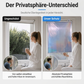 📢📢50% RABATT !!⏰Einziehbares Badezimmer-Sichtschutzrollo