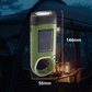 🌞Outdoor-Notlampe (Handkurbel + Solar + USB-Aufladung)💡🔋