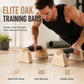 💪50% RABATT⏰Holz-Liegestützgriffe, stabil, perfekt für Handstand und Armtraining🏋️