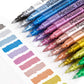 Metallic-Marker-Stifte-Set in leuchtenden Farben