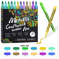 Metallic-Marker-Stifte-Set in leuchtenden Farben
