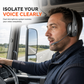 Kabelloses Bluetooth-Headset für Callcenter mit ENC-Umgebungsgeräuschunterdrückung und automatischer Kopplung für Kundenservice und Lkw-Fahrer