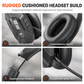 Kabelloses Bluetooth-Headset für Callcenter mit ENC-Umgebungsgeräuschunterdrückung und automatischer Kopplung für Kundenservice und Lkw-Fahrer