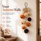 Halloween Pumpkin Bowknot Hanging Decoration