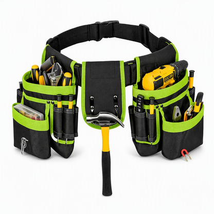 👷 50% OFF! 🛠️ Adjustable Tool Waist Bag – Multi-pocket & hands-free carry ✨